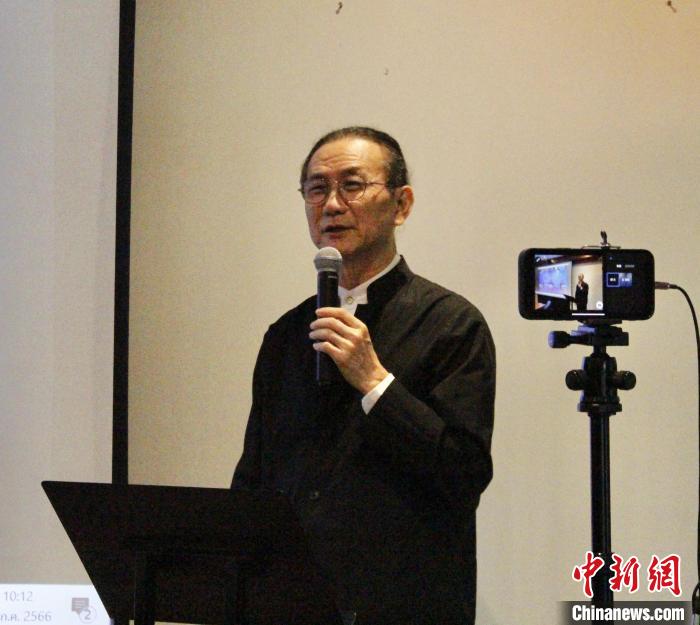 泰國泰中商務委員會主席邱威功致辭。<a target='_blank' href='/' _fcksavedurl='/'><p  align=