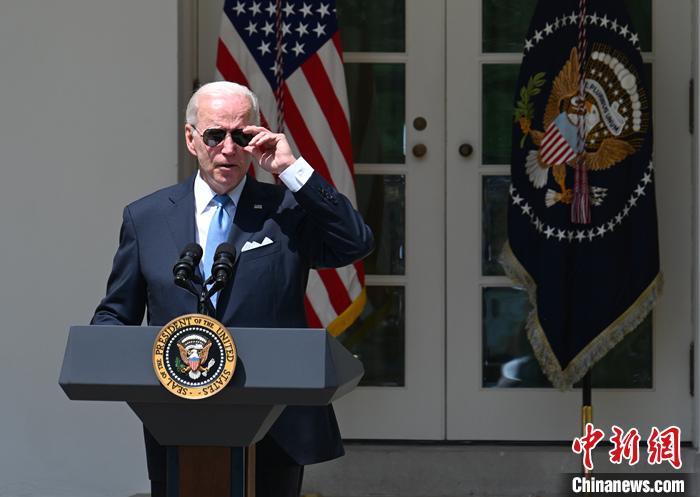 資料圖:美國(guó)總統(tǒng)拜登。