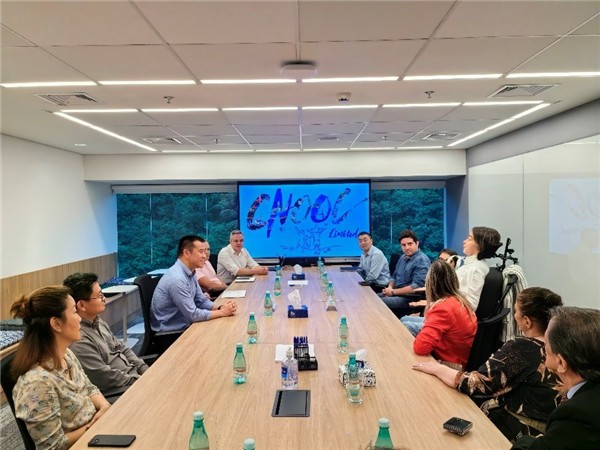 座談會現(xiàn)場。中海油巴西公司供圖