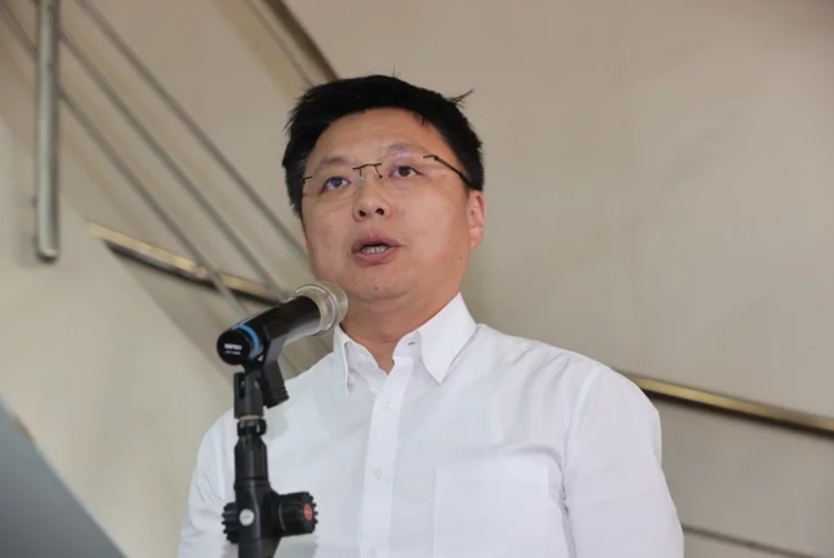 圖為趙天麟。圖片來源：臺灣《聯(lián)合報》劉學圣攝。