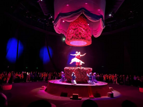 　　《天釀》演出場景。本報記者劉書文攝