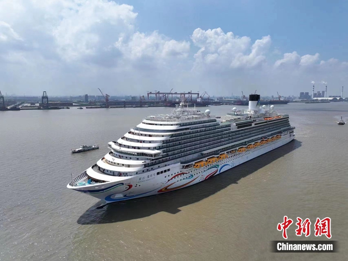 外高橋造船供圖。