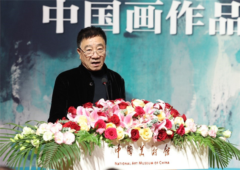 任建國致辭。主辦方供圖