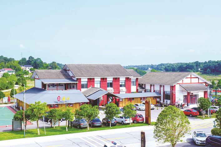 由文化站升級改造而成的“福臨驛站”，可提供度假、研學、會議、拓展、愛國主義教育等各類旅游線路，供游客自主選擇。 長沙縣供圖