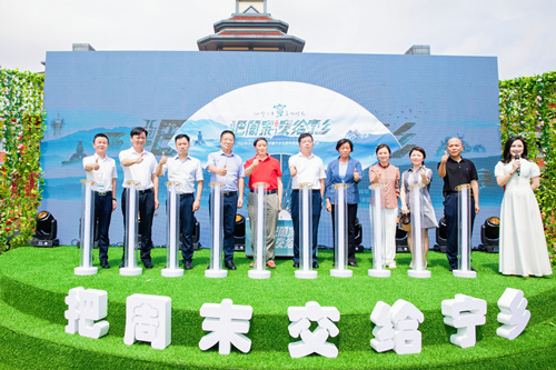 2022年寧鄉(xiāng)文化旅游節(jié)暨寧鄉(xiāng)文旅品牌營銷發(fā)布會(huì)現(xiàn)場。受訪單位供圖