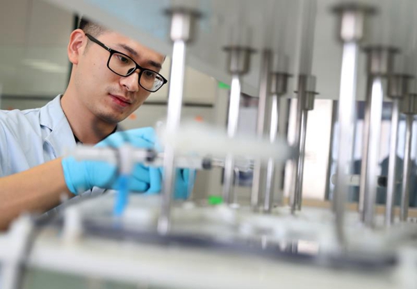 藥物研制實(shí)驗(yàn)環(huán)節(jié)。受訪者供圖