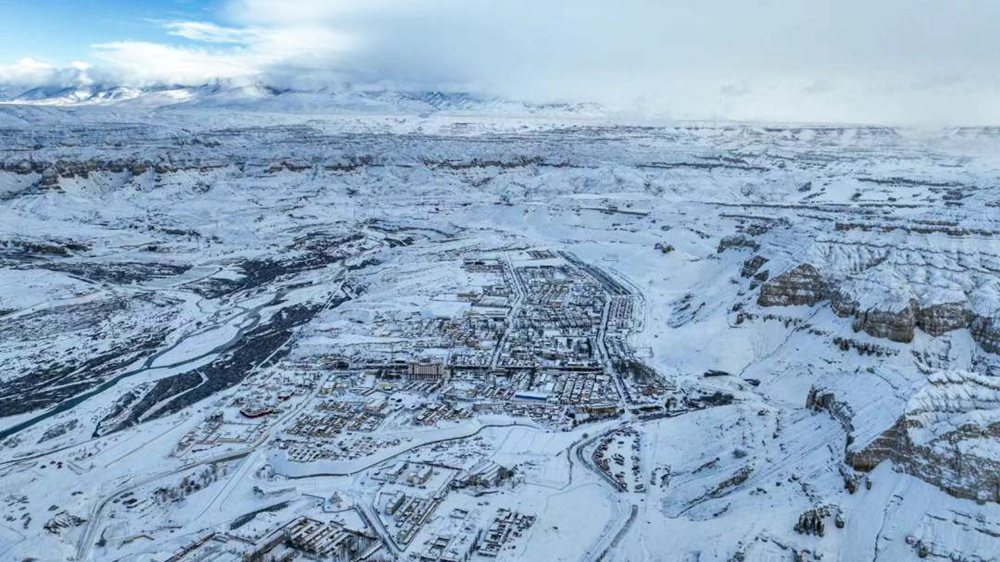 西藏阿里:雪后札達(dá)美如畫【4】