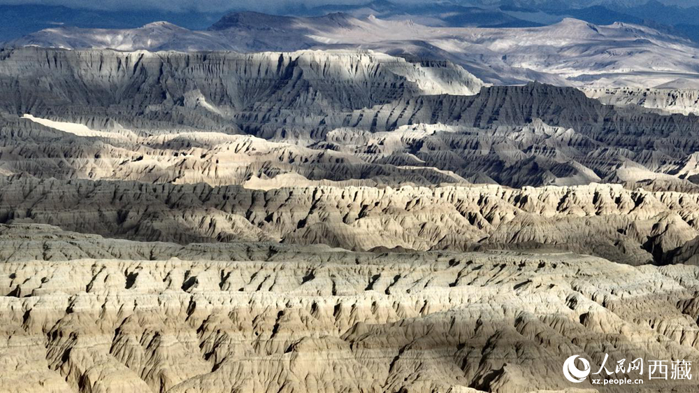 西藏阿里地區(qū)札達土林國家地質公園。人民網(wǎng)記者 次仁羅布攝