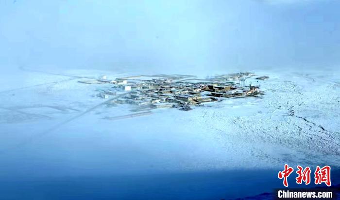 圖為普瑪江塘鄉(xiāng)冬季村景?！±丝ㄗ涌h網(wǎng)信辦供圖