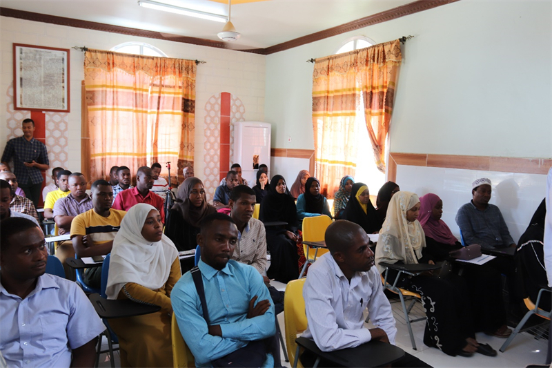 培訓現(xiàn)場。專家組供圖