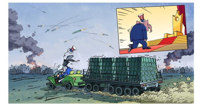 漫畫作者：馬宏亮（人民網(wǎng)版權(quán)圖片，未經(jīng)授權(quán)請勿轉(zhuǎn)載。）