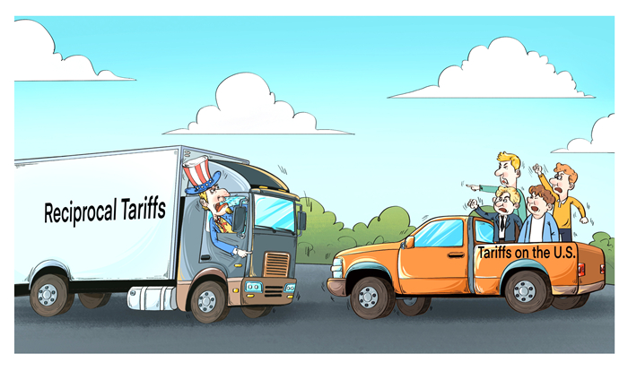 漫畫作者：譚希光（人民網(wǎng)版權(quán)圖片，未經(jīng)授權(quán)請勿轉(zhuǎn)載。）