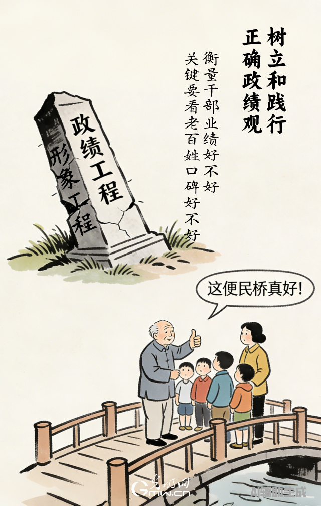 漫談“政績觀”| 政績好不好，百姓說了算