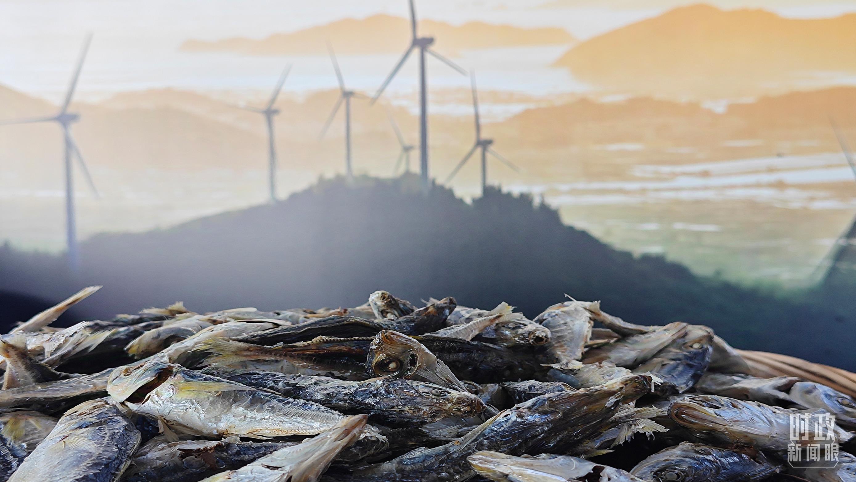 △澳角村的海產(chǎn)品。（總臺央視記者許永松拍攝）