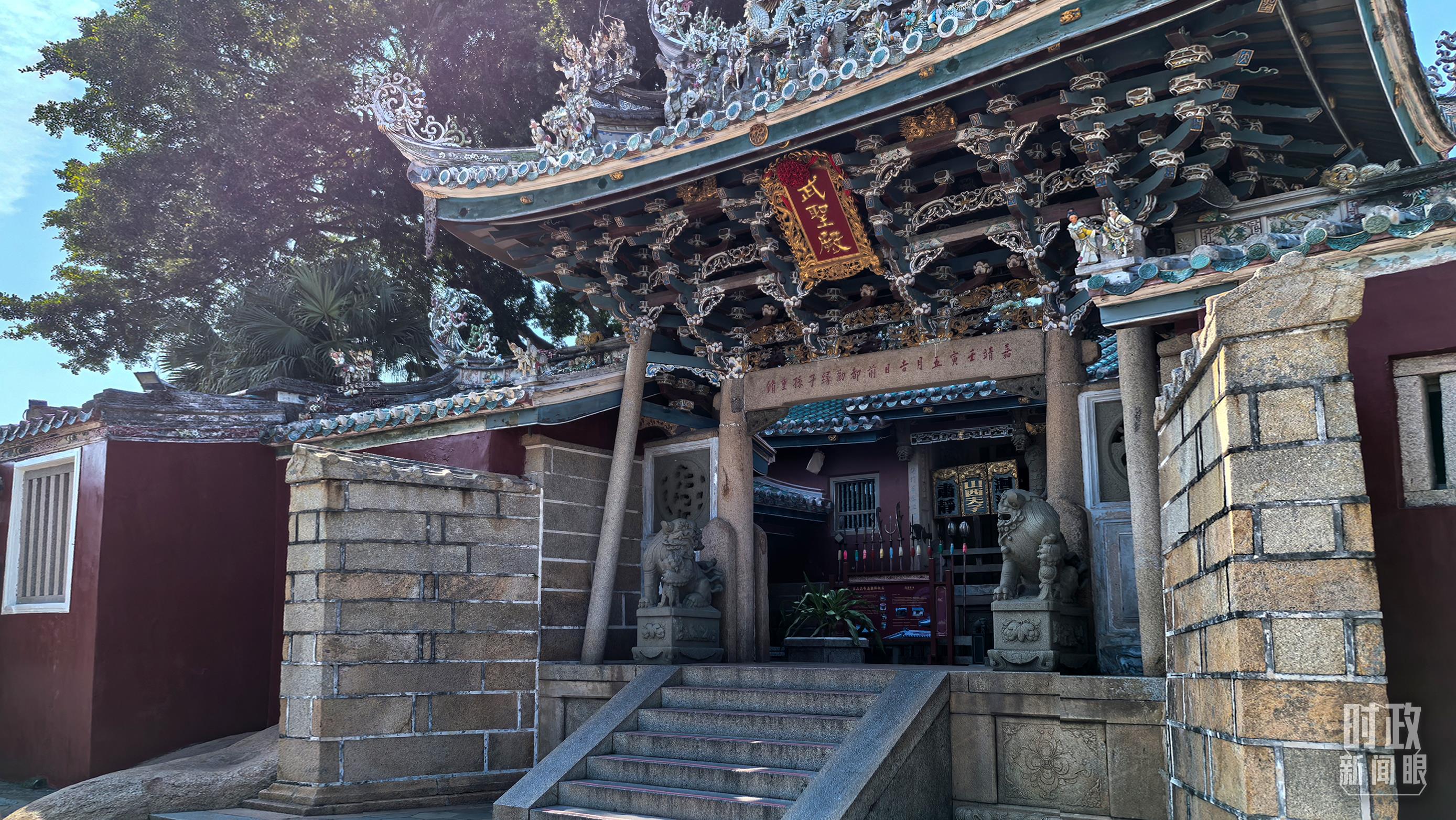 △關(guān)帝文化產(chǎn)業(yè)園。（總臺央視記者陸泓宇拍攝）