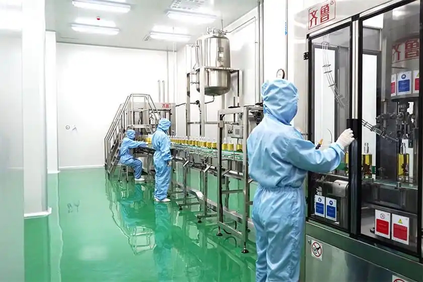 吉林省鹿產(chǎn)品生產(chǎn)車間。