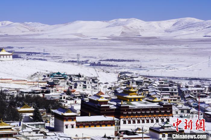 霧凇美景。　龍江燕 攝