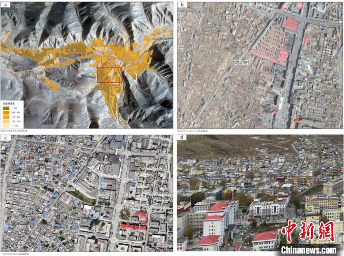 災后重建區(qū)群眾住房條件得到根本性改善監(jiān)測結果。中科院空天院 供圖