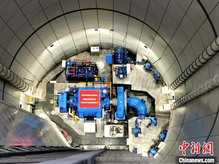 全功率變速抽蓄機組。　四川電力供圖