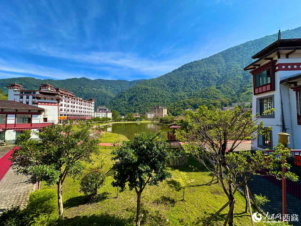 四季如春的墨脫縣。人民網(wǎng)記者 次仁羅布攝