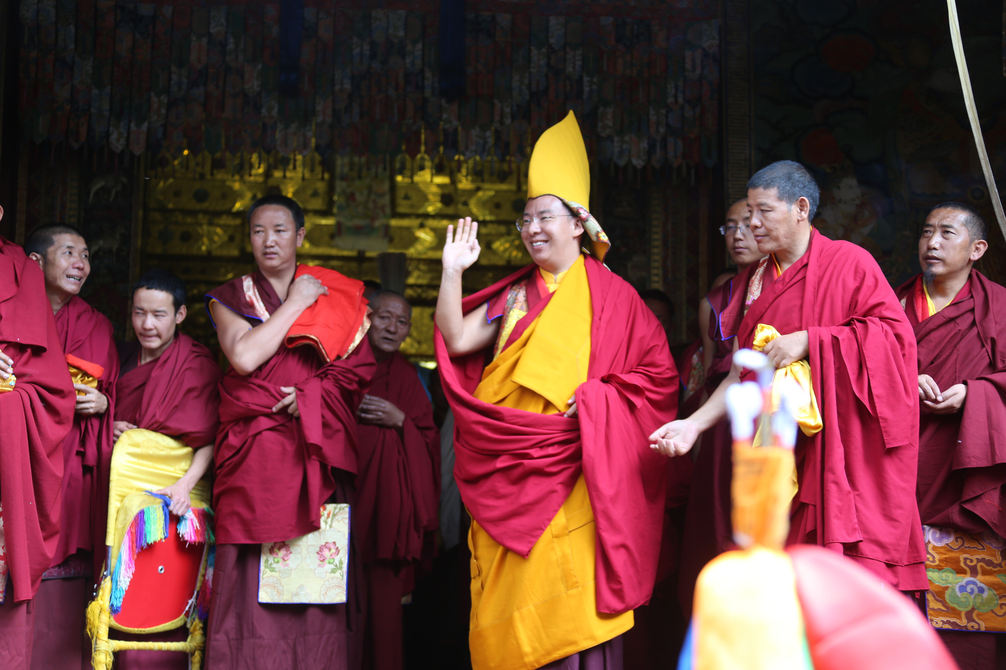 班禪在扎什倫布寺。攝影：王淑 (4).JPG