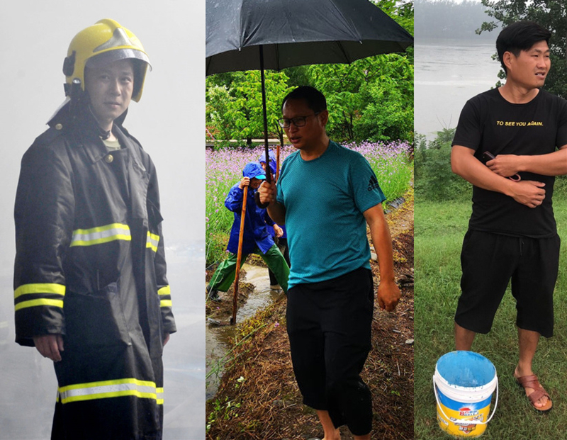 左起：陳陸、甘磊、帖克艷。