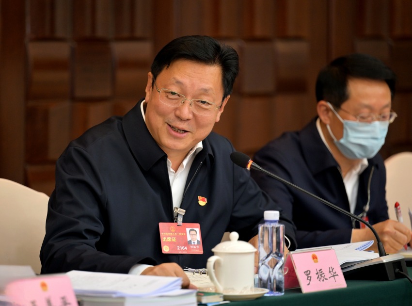 全國(guó)人大代表羅振華。