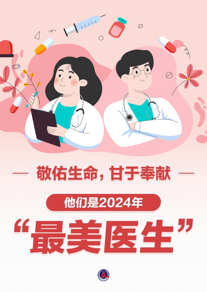 新華鮮報|致敬“白衣戰(zhàn)士”！2024年“最美醫(yī)生”發(fā)布
